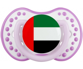 Bandera de los Emiratos Árabes Unidos lovi dynamic Clásico White-Mauve