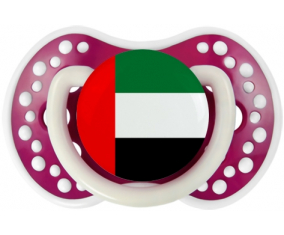 Bandera de los Emiratos Árabes Unidos lovi dynamic Fucsia Fosforescente