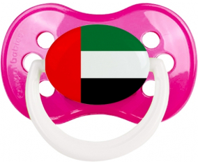 Bandera de los Emiratos Árabes Unidos Anatómica Tetine Classic Dark Rose