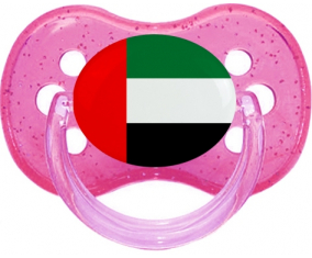 Bandera de los Emiratos Árabes Unidos cereza cereza lentejuelas Lollipop