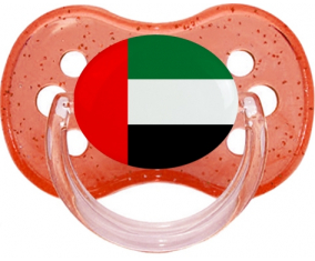 Emiratos Árabes Unidos abanderan a Red Cherry Glitter Lollipop