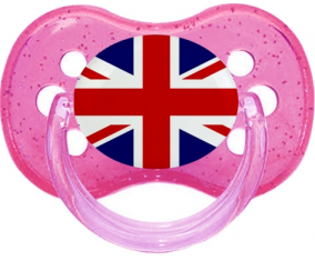 BANDERA Reino Unido Tetine Cherry Glitter