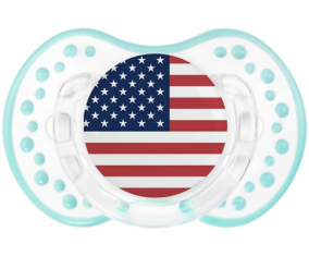 Bandera de los Estados Unidos de las remotas islas menores Tetine lovi dynamic clásico retro-white-lagoon