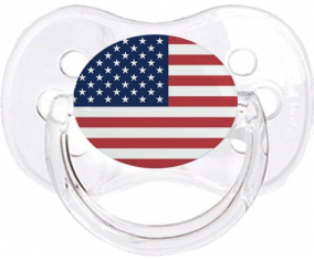Bandera de las Islas Menores Remotas de EE.UU. Clásico Transparente Cereza Lollipop