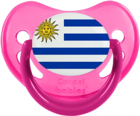 Bandera Uruguay Piruleta Fisiológica Fosforescente Rosa