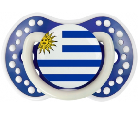 Bandera uruguaya lovi dynamic azul marino fosforescente