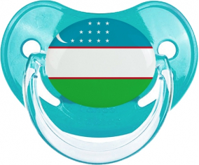 Bandera Uzbekistán: Chupete Fisiológica personnalisée