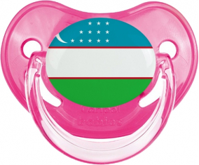 Bandera Uzbekistán Clásico Rosa Fisiológica Lollipop