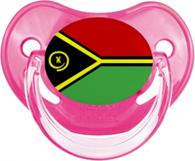 Vanuatu Bandera Fisiológica Tetina Classic Rosa