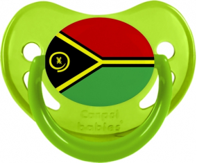 Vanuatu Tetin Estina Fisiológica Bandera Verde Fosforescente