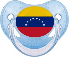 Venezuela azul lentejuelas bandera de suceto fisiológico
