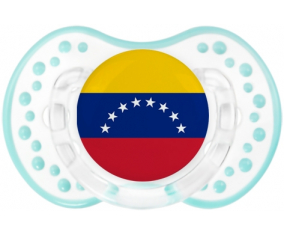 Bandera tetina venezolana lovi dynamic clásico retro-laguna blanca