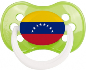Venezuela bandera clásica piruleta anatómica verde