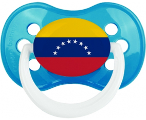 Venezuela bandera clásica cian anatómica lollipop