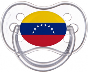 Venezuela abandera clásica piruleta anatómica transparente