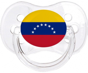 Venezuela bandera clásica transparente cereza lollipop