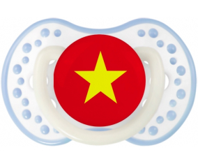 Bandera Vietnam Lollipop lovi dynamic Clásico Blanco-cian
