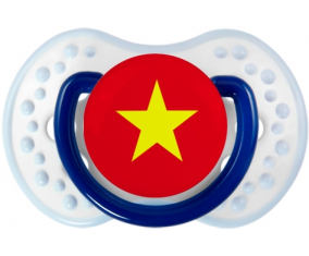 Bandera de Vietnam lovi dynamic clásico azul marino-blanco