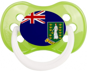 Bandera de las Islas Vírgenes Clásico Piruleta Anatómica Verde