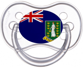 Bandera de las Islas Vírgenes Clásico Transparente Transparente Lollipop