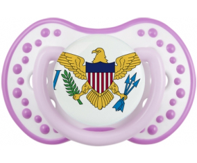 Bandera Islas Vírgenes Británicas Sucete lovi dynamic Clásico White-Mauve