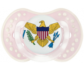 British Virgin Islands Flag Sucete lovi dynamic clásico retro-rosa-tierno