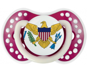 Bandera Islas Vírgenes Británicas Sucete lovi dynamic Fucsia Fosforescente