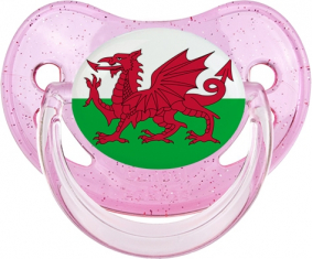 Bandera Gales Sucete Fisiológico Brillo Brillo Rosa