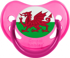 Bandera Gales Sucete Fisiológico Fosforescente Rosa