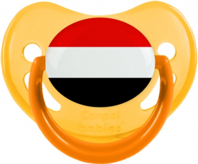 Bandera de Yemen Piruleta Fisiológica Fosforescente Amarillo