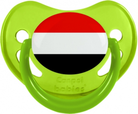 Bandera de Yemen Piruleta Fisiológica Fosforescente Verde