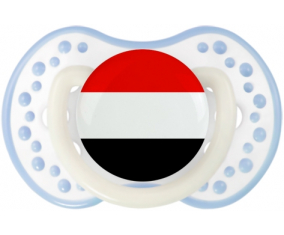 Bandera Yemen Lollipop lovi dynamic clásico blanco-cian