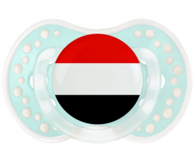 Bandera de Yemen Lollipop lovi dynamic clásico retro-turquesa-laguna