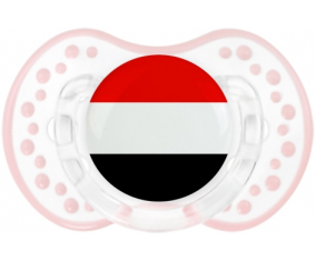 Yemen Flag Lollipop lovi dynamic clásico retro-blanco-rosa-tierno