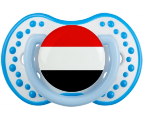 Bandera de Yemen lovi dynamic fosforescente blanco-azul