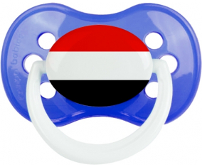 Bandera de Yemen Clásica Piruleta Anatómica Azul