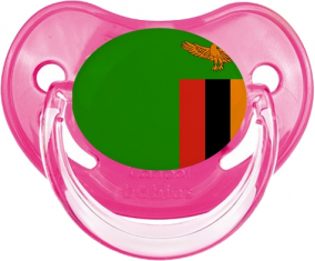 Rosa clásica tetina fisiológica de la bandera de Zambia