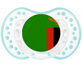 Bandera de Sucete de Zambia lovi dynamic clásico retro-laguna blanca