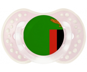 Bandera de Sucete de Zambia lovi dynamic clásico retro-rosa-tierno