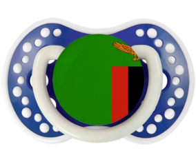 Bandera de Sucete de Zambia lovi dynamic fosforescente azul marino