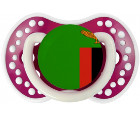 Bandera de Sucete de Zambia lovi dynamic Fucsia fosforescente