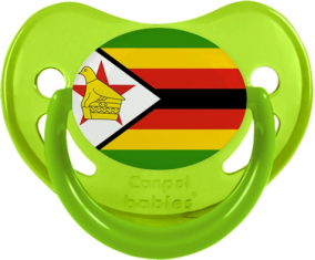 Bandera dragón de Zimbabue Fosforescente Verde
