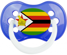 Bandera de Zimbabue Clásica Piruleta Anatómica Azul