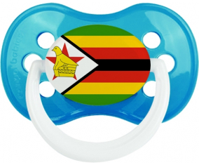 Zimbabue Classic Cyan Bandera anatómica lollipop