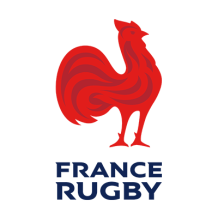 Chupete France Rugby XV, ideal para pequeños aficionados al rugby. Perfecto para complementar su look deportivo.