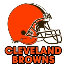 Chupete Cleveland Browns para bebés, ideal para los pequeños aficionados al fútbol. Perfecto para el día a día.