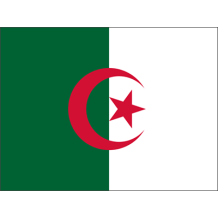 Bandera Oficial de Argelia para personalizar artículos de bebé en chupete-bebe.com. Ideal para mostrar tu estilo.