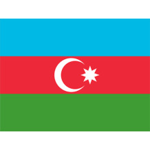 Bandera Oficial de Azerbaiyán para personalizar artículos de bebé. Perfecta para chupetes, bodis y más. Descúbrela en chupete-be