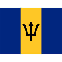 Chupete Bandera Oficial de Barbados, ideal para los más pequeños. Diseñado con amor y estilo en chupete-bebe.com.