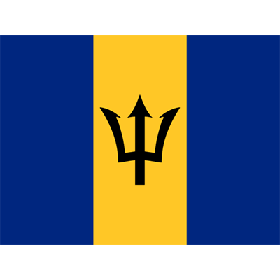 Chupete Bandera Oficial de Barbados, ideal para los más pequeños. Diseñado con amor y estilo en chupete-bebe.com.